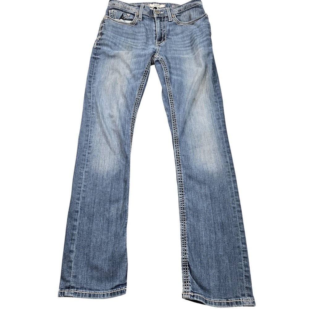 BKE Denim Alec Jeans Mens 31x31 Blue Medium Wash Regular Straight Stretch Denim